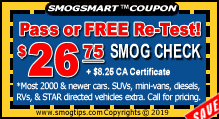Smog Check, Sacramento, CA
